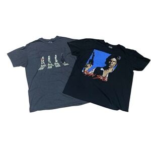 LOT OF 2 Star Wars Men's XL Graphic Tees – Stormtrooper Abbey Road + Han Solo